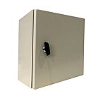 RS PRO Steel Wall Box, IP66, 400 mm x 400 mm x 210mm
