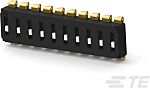 TE Connectivity 10 Way Surface Mount DIP Switch SPST, Recessed Actuator