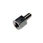 RS PRO Standoff, M3 x M3 Thread, 10mm Body, Brass, Male/Female, 16mm Stud