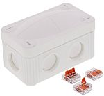 WISKA Polypropylene Junction Box, IP66, IP67, 85 x 49 x 51mm