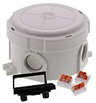 WISKA Polypropylene Junction Box, IP66, IP67, Ø 82 x 57mm