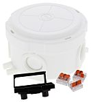 WISKA Polypropylene Junction Box, IP66, IP67, Ø 82 x 57mm