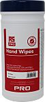 RS PRO Wet Hand Wipes, Tub of 80