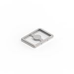 Wurth Elektronik Tin Plated Steel Shielding Cage Seamless Frame, 20.9 x 15.3 x 2mm