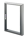 Rittal Grey Extruded Aluminium IP54 Inspection Window for use with TS, VX, VX SE Series