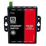 Ethernetový přepínač 8 RJ45 portů Stěna 10/100Mbit/s RS PRO