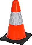 RS PRO Weighted Orange 300 mm PVC Traffic Cone