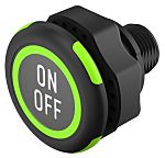EAO Capacitive Switch NO,Illuminated, Red/Green, IO-Link, IP69K