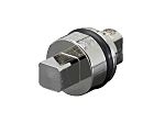 Rittal Silver Die Cast Zinc Lock Insert
