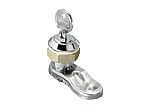 Rittal Silver Die Cast Zinc Lock Insert