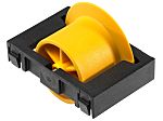 RS PRO Zinc Plated Steel Round Conveyor Roller 24mm Dia. x 33.3mm L, 150N Load Capacity