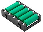 RS PRO Zinc Plated Steel Round Conveyor Roller 9mm Dia. x 50mm L, 100N Load Capacity