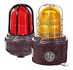 Eaton HAC LD15 Series Red Beacon, 12-48 V, Direct Mount with Backstrap, LED Bulb