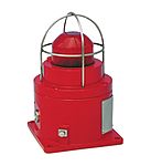 Eaton HAC SM87HXBA Series Yellow Flashing Beacon, 24 V, Base Mount, Xenon Bulb
