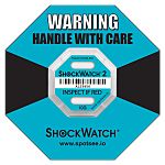 Shock Label 6.35mm x 42.93mm, 10