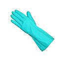 Rubberex Contact Chem Green Nitrile Chemical Resistant Work Gloves, Size 9, Nitrile Coating