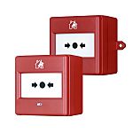 Eaton Series Red Fire Alarm Call Point, Break Glass Operated, Outdoor, Mains-Powered