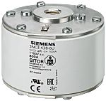 Fusible de cuerpo cuadrado Siemens, 3NC3430-6U, tamaño NH3, 315A 440V