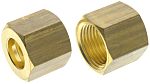 RS PRO Brass Compression Fitting, Straight Threaded Nut, Female M18