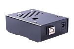 Caja para placa de desarrollo de Acero, 35x65x85mm, Negro, para Arduino UNO