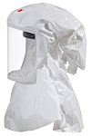3M 7000044302 White PP Protective Hood