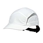 3M Grey, White Short Peaked Bump Cap, ABS Protective Material