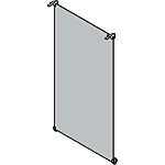 ABB GEMINI Series Steel Base Plate, 600mm H, 375mm W, 25mm L for Use with Gemini Boxes, Gemini Switchboard