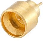 Rosenberger Mini-SMP Series, Plug Panel Mount SMP Connector, 50Ω, Solder Termination, Straight Body