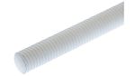 RS PRO Plain Nylon Threaded Rod, M8, 1m