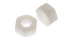 RS PRO, Plain Nylon Hex Nut, DIN 934, M8