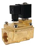 RS PRO NO Pneumatic Solenoid Valve - Solenoid/Spring G 1-1/4 SLP Series