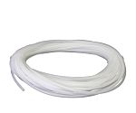 RS PRO Flexible Tube, Silicone, 2mm ID, 4mm OD, White, 50m