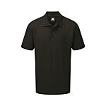 Orn Eagle Black Cotton, Polyester Polo Shirt
