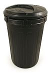 Odpadkový koš 80L, Černá Polyetylen