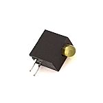 Indikátor LED barva Žlutá Průchozí otvor 5 V CML Innovative Technologies