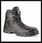 Jallatte JJV45 Black Composite Toe Capped Men's Safety Boots, UK 12, EU 47