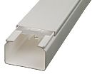 RS PRO White Mini Trunking, W60 mm x D40mm, L2m, PVC