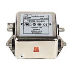 RS PRO 16A 115/250VAC 50/60Hz, Chassis Mount Power Line Filter, Fast-On Single phase Phase