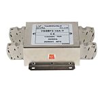 RS PRO 16A 115/250VAC 50/60Hz, Chassis Mount Power Line Filter, Terminal Block Single phase Phase
