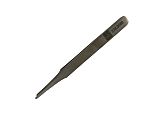 RS PRO 120 mm, Low Carbon Austenitic Steel, Flat; Rounded, Tweezer
