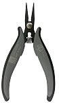 RS PRO Flat Nose Pliers, 154 mm Overall, Straight Tip, 25mm Jaw, ESD