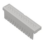 LIGHTGRAY, TERMINAL COVER 4M FOR PLUGS (