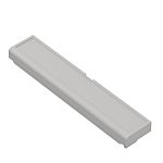 LIGHTGRAY, TERMINAL COVER 4M FOR SOCKETS