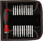Wiha Ball End Hex; Phillips; Pozidriv; Torx Interchangeable Screwdriver Set, 12-Piece