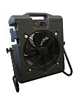 Broughton MB30 Floor Fan 2280m³/h 350mm blade diameter 3 speed 230 V with plug: Type F - German Schuko, Type G -