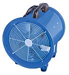 Broughton VF250 Duct Fan 2580m³/h 250mm blade diameter 1 speed 110 V with plug: 110 V BS4343/IEC60309