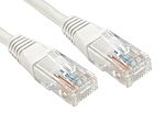 RS PRO, 10m Cat6, White RJ45 to Male RJ45 Male, U/UTPUnshielded, Terminated PVC Sheath