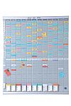 Nobo Yearly Slotted Wall Planner, 800 x 960mm