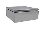 RS PRO 304 Stainless Steel Enclosure, IP66, 300 mm x 300 mm x 121mm