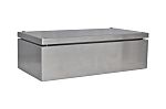 RS PRO 304 Stainless Steel Enclosure, IP66, 400 mm x 200 mm x 121mm